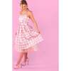 BARBIE THE MOVIE PINK GINGHAM PREMIUM ADULT DRESS UP - Costumes - 3