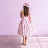 BARBIE THE MOVIE PINK GINGHAM PREMIUM CHILD DRESS UP - Costumes - 3