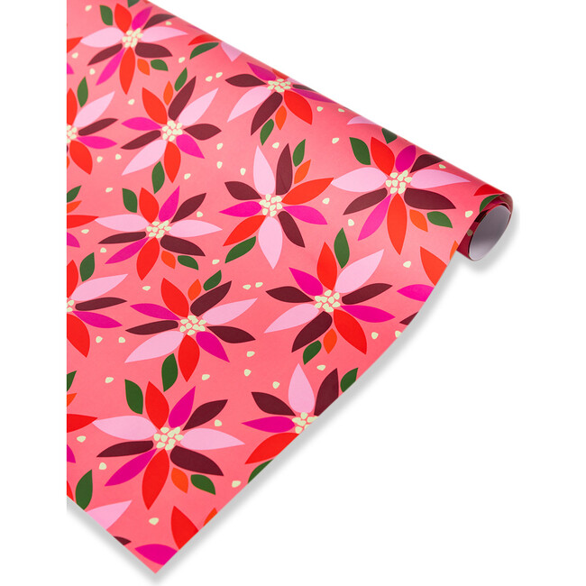 Wrapping Paper Sheets, Poinsettia