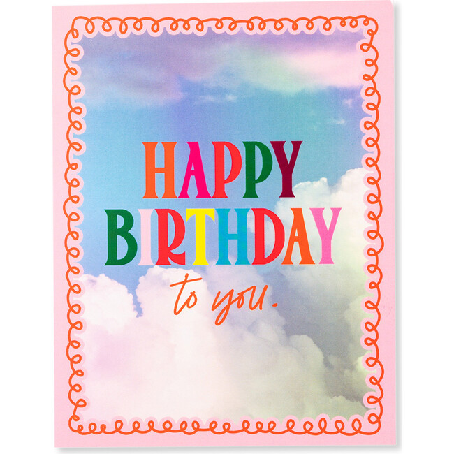 Set of 8 Boxed Greeting Cards, Birthday