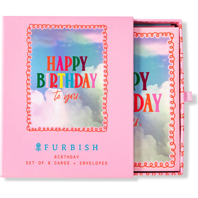 Set of 8 Boxed Greeting Cards, Birthday - Paper Goods - 2