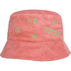 Terry Bucket Short Brim Hat, Peach - Sun Hats - 1 - thumbnail