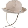 Safari Tie String Hat, Sailor Blue & Cream - Sun Hats - 1 - thumbnail