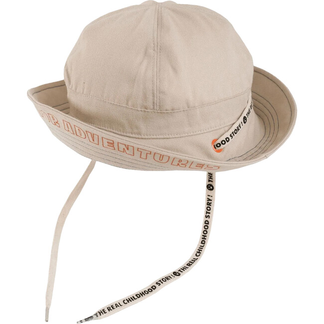 Safari Tie String Hat, Carrot Juice & Cream