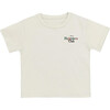 Happymess Club Relaxed Fit T-Shirt, Coconut Milk - T-Shirts - 1 - thumbnail