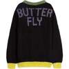 Oscar Long Sleeve Knitted Jumper, Butterfly - Sweaters - 5