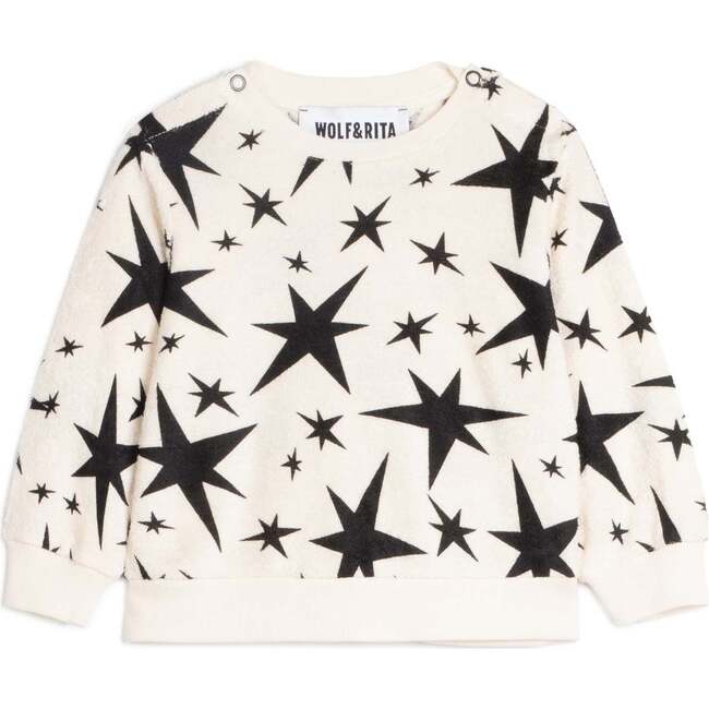 Baby's Matias Long Sleeve Sweatshirt, Stardust Black