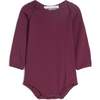 Baby's Aurora Long Sleeve Snap Button Bodysuit, Wallpaper - Bodysuits - 3
