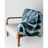 Creative Women Aden Throw, Natural / Navy - Blankets - 2