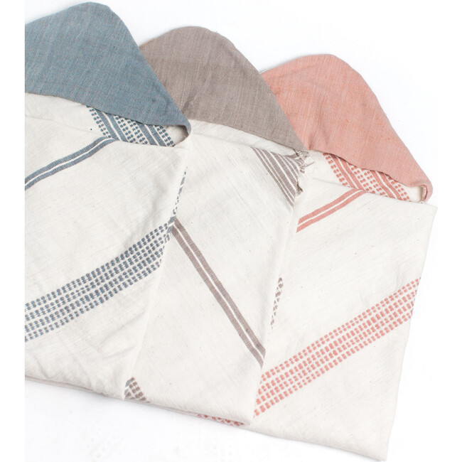 Creative Women Baby Hooded Towels, Blush - Bath Towels - 2