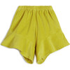 Aurelia Frill Leg Dyed Shorts, Velvet Lime - Shorts - 5