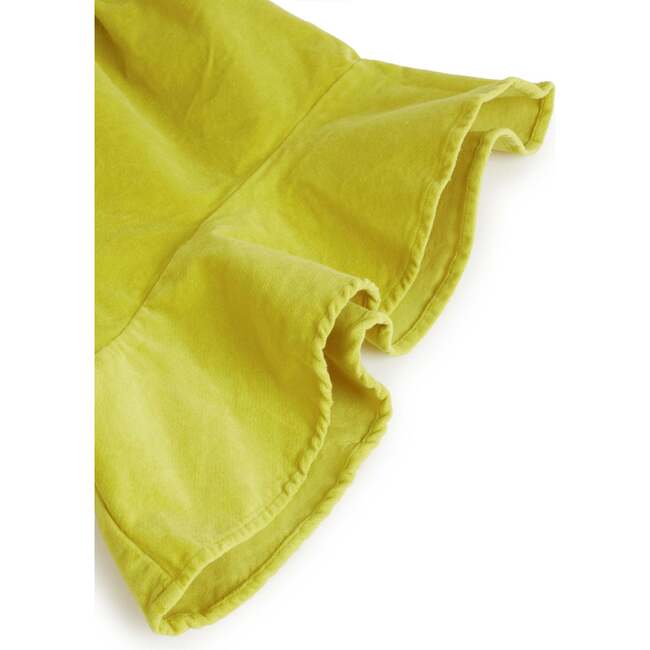 Aurelia Frill Leg Dyed Shorts, Velvet Lime - Shorts - 6