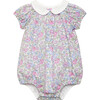 Little Liberty Print Felicite Bubble, Pink Felicite - Rompers - 1 - thumbnail