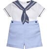 Edward Sailor Set, Pale Blue - Mixed Apparel Set - 1 - thumbnail