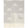 Super Soft Merino Baby Blanket, Cloud - Blankets - 1 - thumbnail