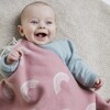 Super Soft Merino Baby Blanket, Rainbow - Blankets - 2