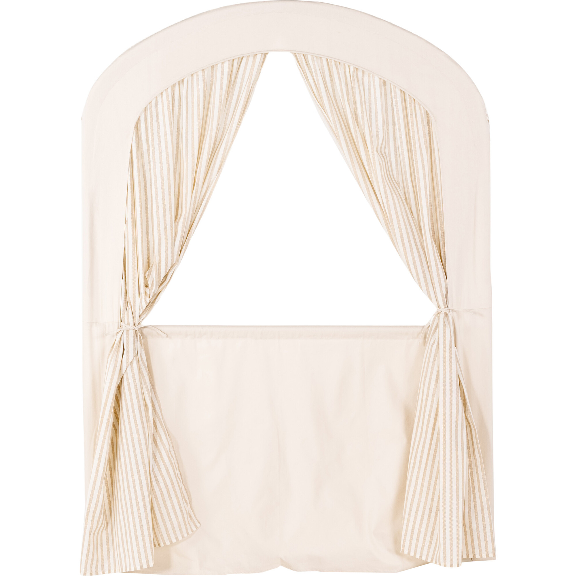 Fabric Arched Play Theatre, Café Stripe - Play Tents - 1