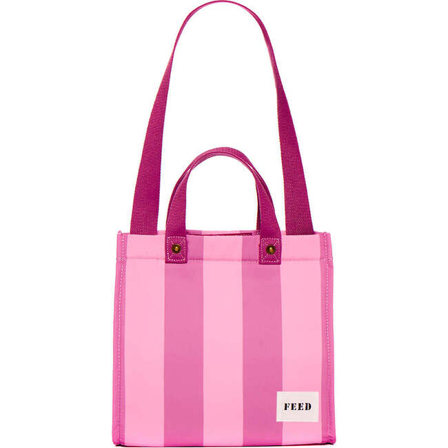 Lunch Bag, Pink Cabana Stripe