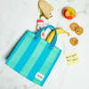 Lunch Bag, Blue Cabana Stripe - Lunchbags - 2