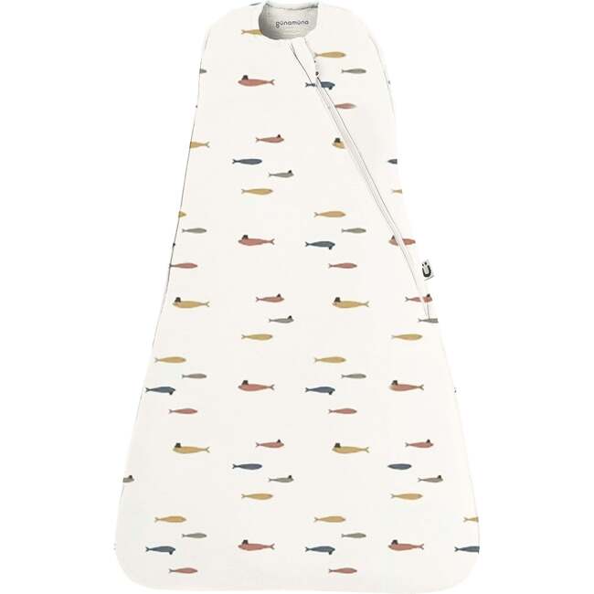 Wonderzip Swaddle 1.0 Tog, Fish With A Hat