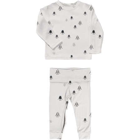 Footie Pajama Two-Piece, Robot