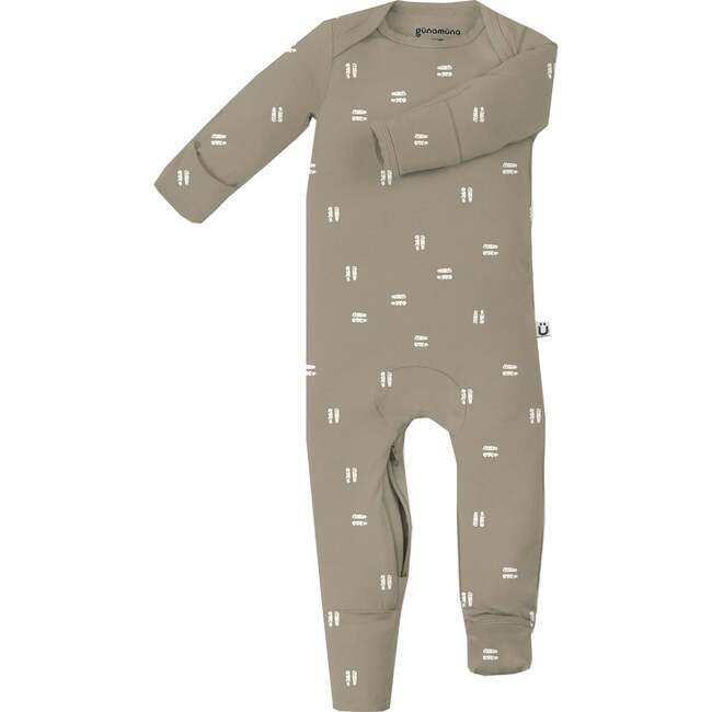 DiaperZip Convertible Footie Pajamas, Smore