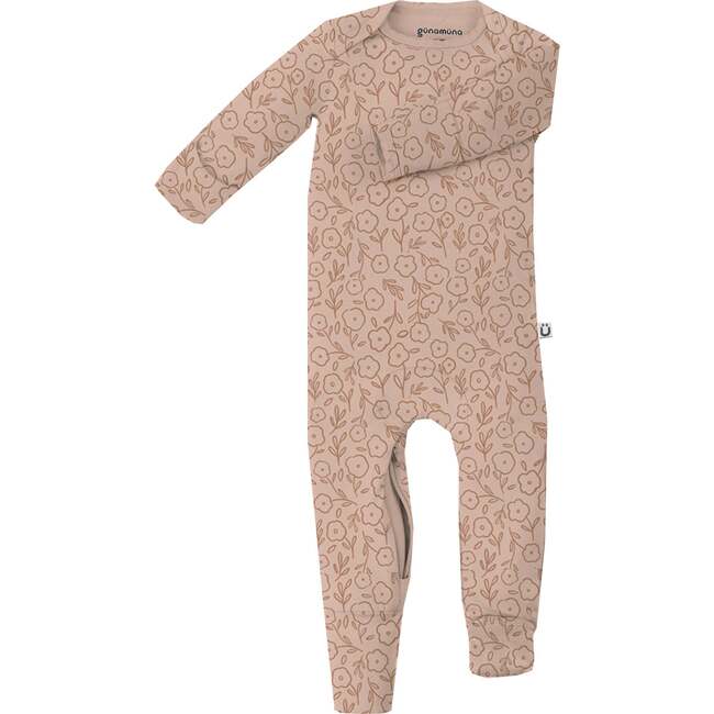 DiaperZip Convertible Footie Pajamas, Dainty