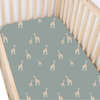 Baby's Crib Sheet, Giraffe Moss - Crib Sheets - 1 - thumbnail