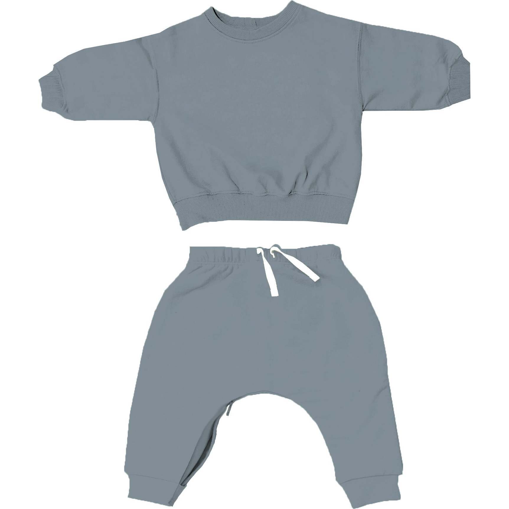 Baby's Bamboo Fleece Jogsuit, Hush - Mixed Apparel Set - 1