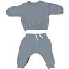 Baby's Bamboo Fleece Jogsuit, Hush - Mixed Apparel Set - 1 - thumbnail