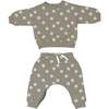 Baby's Bamboo Fleece Jogsuit, Sunny - Mixed Apparel Set - 1 - thumbnail