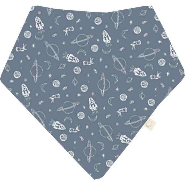 Baby's Bamboo Bandana Bib, Space