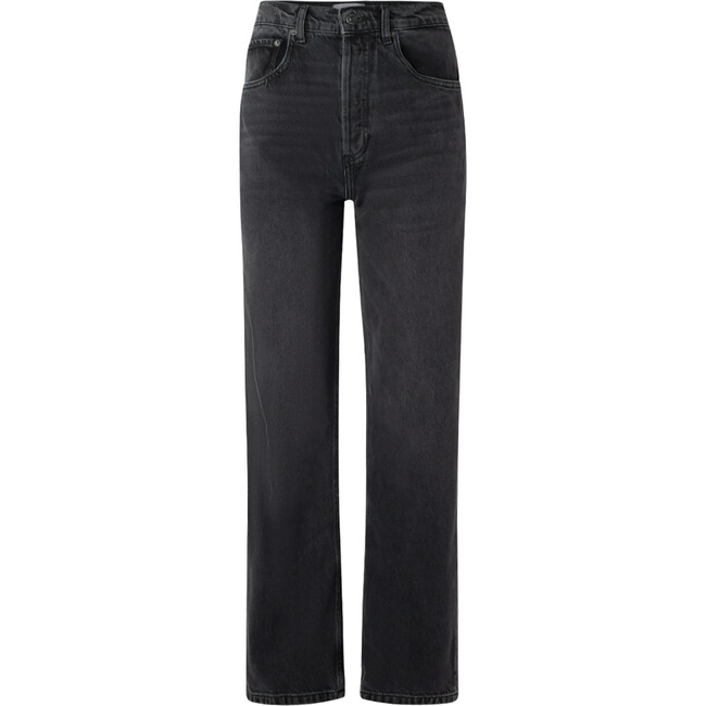 The Ziggy High-Waist Relaxed Fit Straight Leg Jeans, Space Odyssey