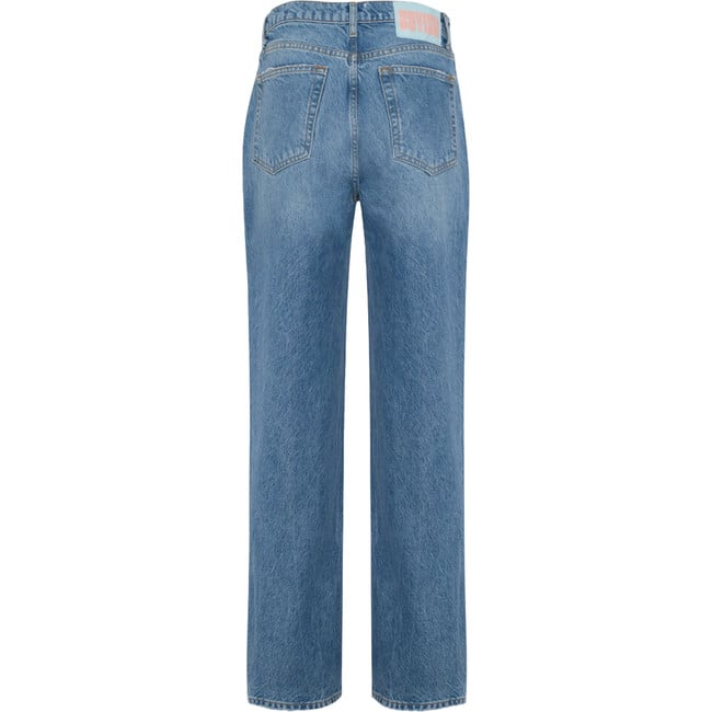 The Ziggy High-Rise Relaxed Fit Straight Leg Jeans, Silverado - Jeans - 2