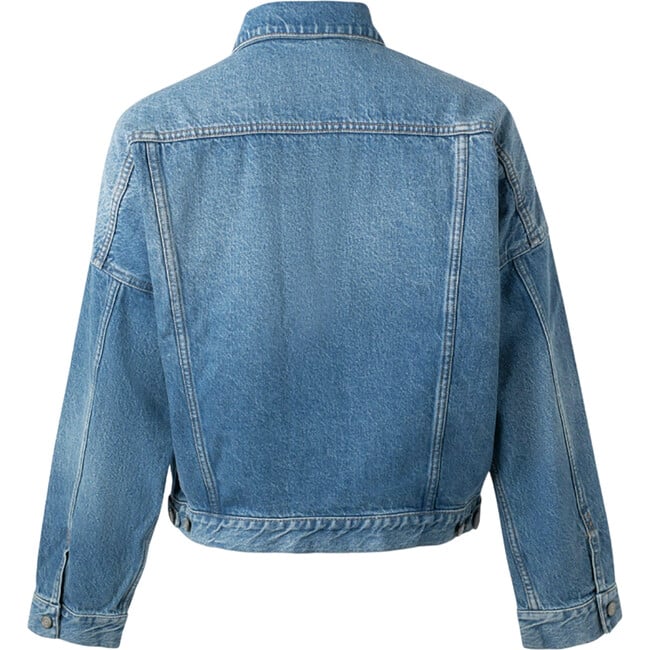 The Ryder Cropped Batwing Sleeve Denim Jacket, Risky Business - Jackets - 2