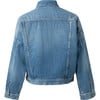 The Ryder Cropped Batwing Sleeve Denim Jacket, Risky Business - Jackets - 2