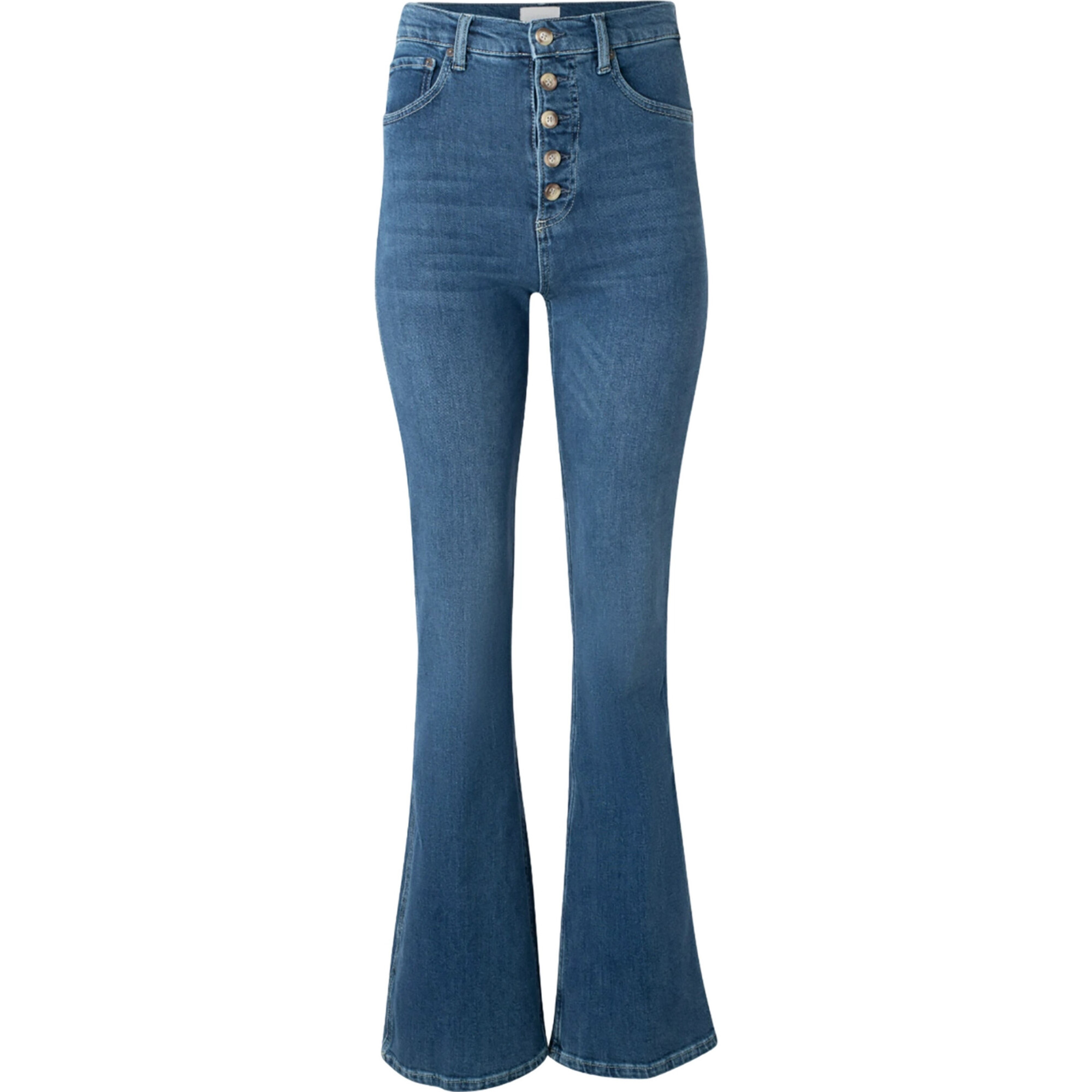 The Ricky 5-Buttoned High-Waist Comfort Fit Flared Jeans, Love Jones - Jeans - 1