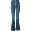 The Ricky 5-Buttoned High-Waist Comfort Fit Flared Jeans, Love Jones - Jeans - 1 - thumbnail