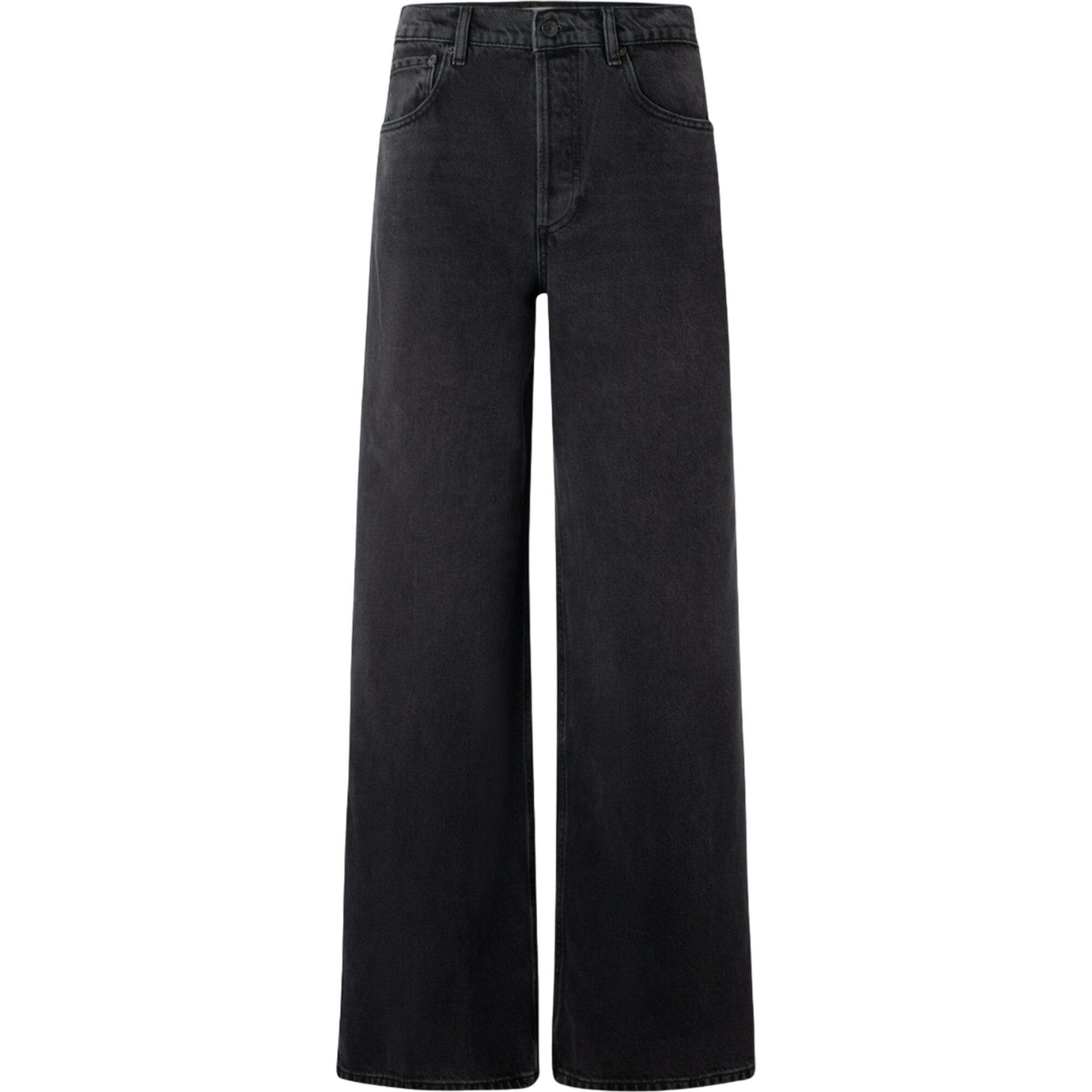 The Jovi Retro High-Rise Baggy Fit Wide Leg Jeans, Space Odyssey - Jeans - 1