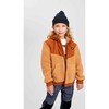 Kid's Samota Fur Fleece Waterproof Full Zip Hoodie, Cinnamon Brown - Sweatshirts - 2