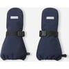 Kid's Reimatec Askare Waterproof Fleece Lined Mittens, Navy - Gloves - 1 - thumbnail