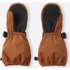 Kid's Reimatec Askare Waterproof Fleece Lined Mittens, Cinnamon Brown - Gloves - 2