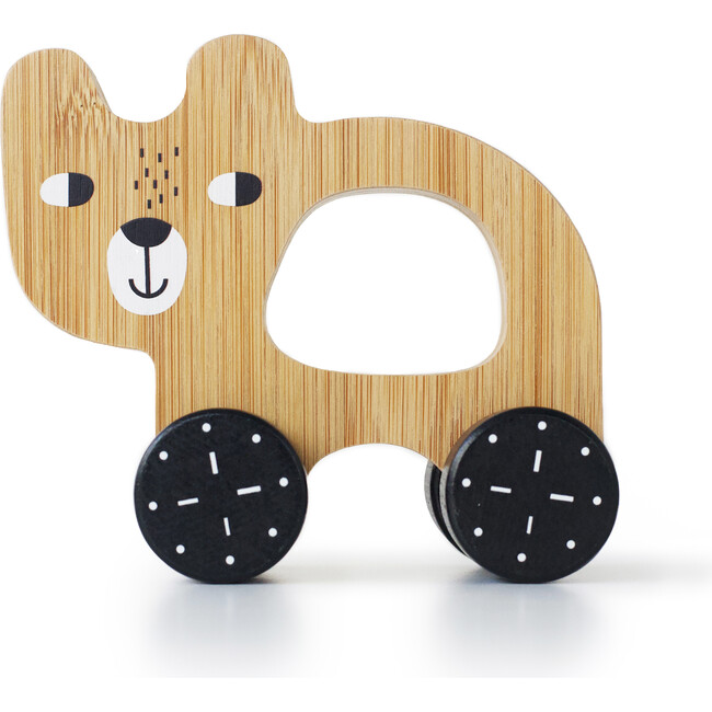 Wee Gallery Push Toy - Bear