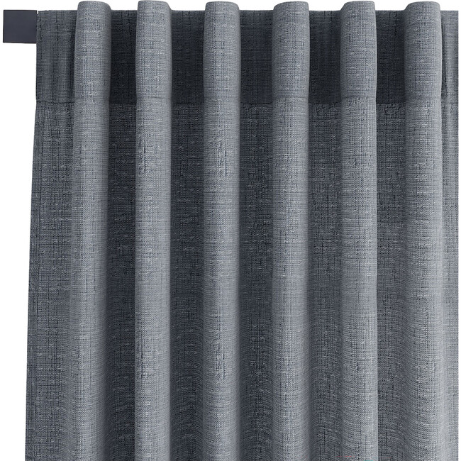 Taylor Light Filtering UV Protection Curtain​​, Indigo - Window Treatments - 4