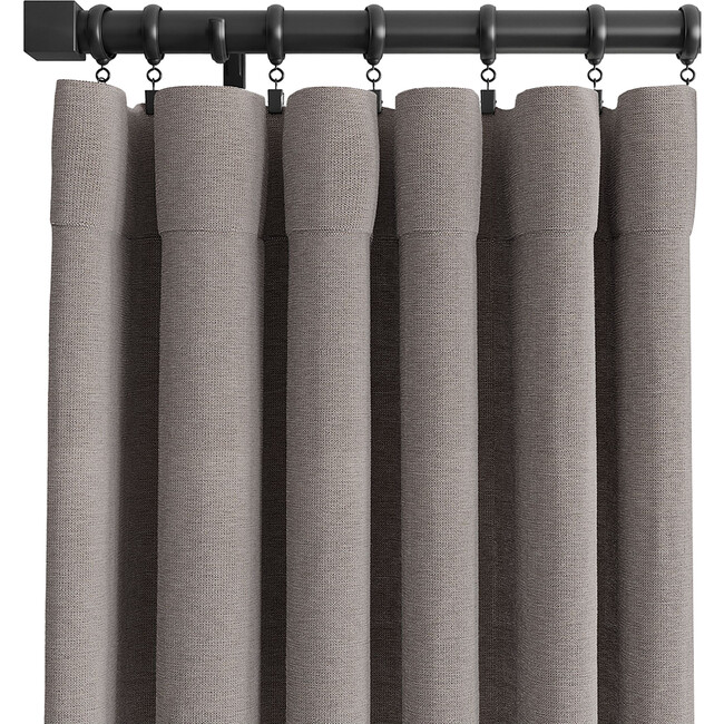 Durant Light Filtering UV Protection Curtain​​, Mushroom - Window Treatments - 1