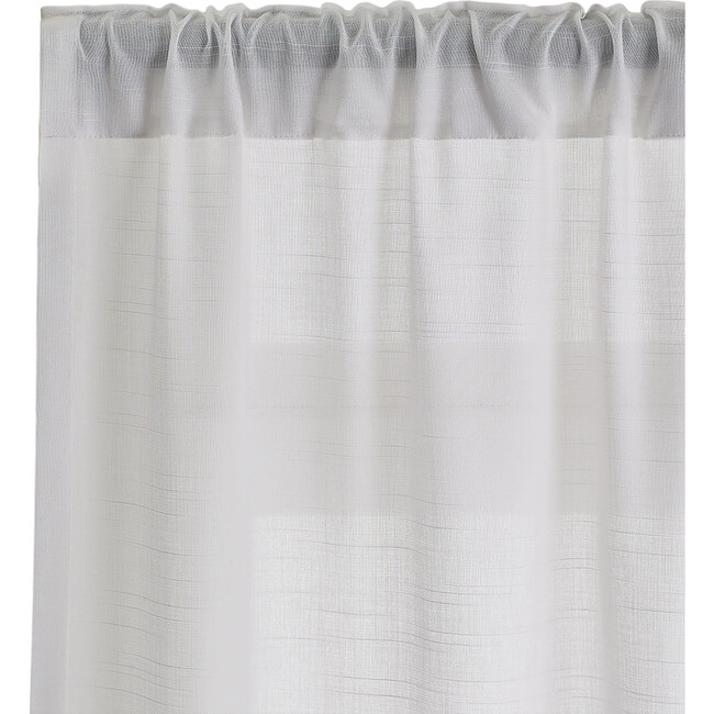 Lina Sheer UV Protection Curtain​​, Natural - Window Treatments - 5