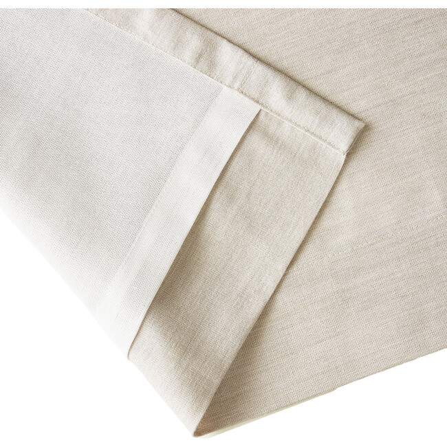 Durant Light Filtering UV Protection Curtain​​, Flax - Window Treatments - 5