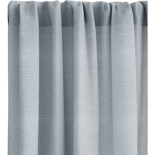 Durant Light Filtering UV Protection Curtain​​, Mineral Blue - Window Treatments - 4