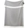 Herringbone Stain Resistant Indoor Outdoor Throw, Ashe - Throws - 4