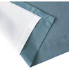 Durant Light Filtering UV Protection Curtain​​, Turquoise - Window Treatments - 5